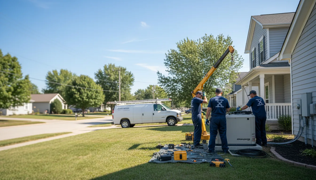 Generator Installation in Hallsville, TX near me
